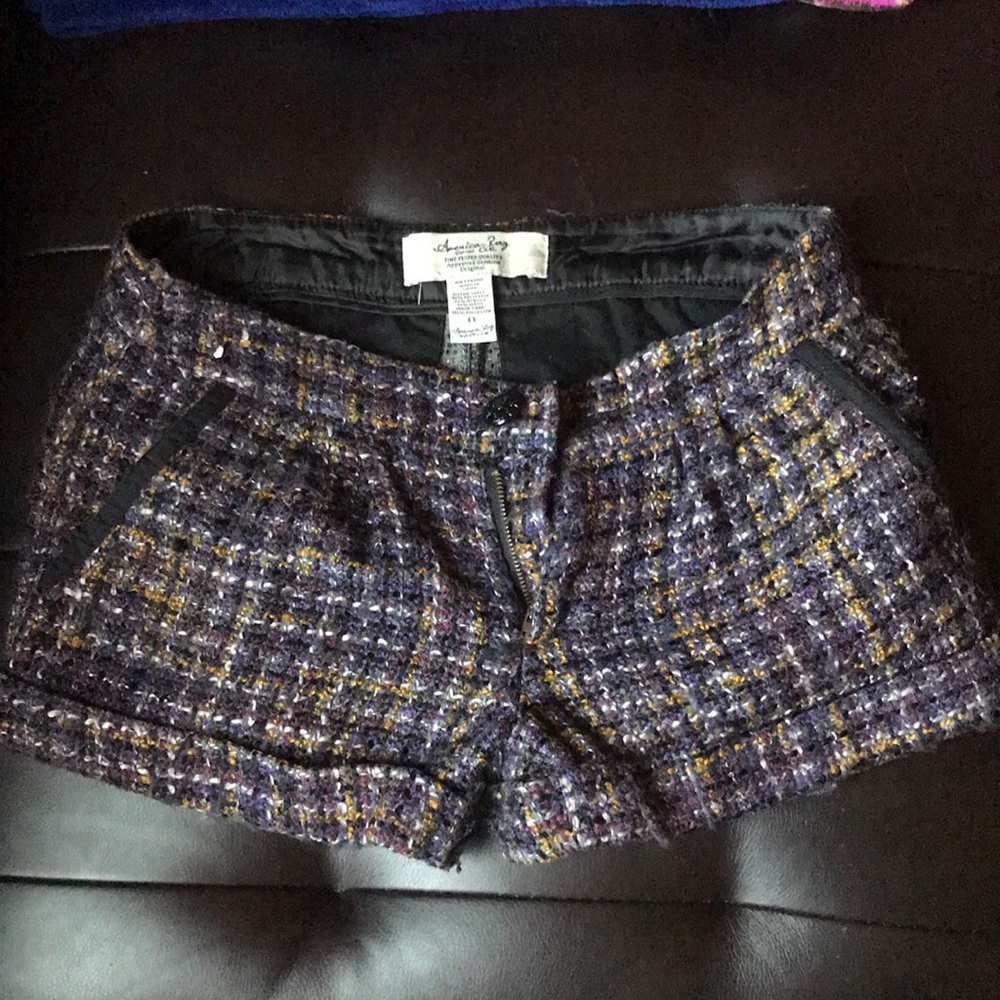 Tweed shorts